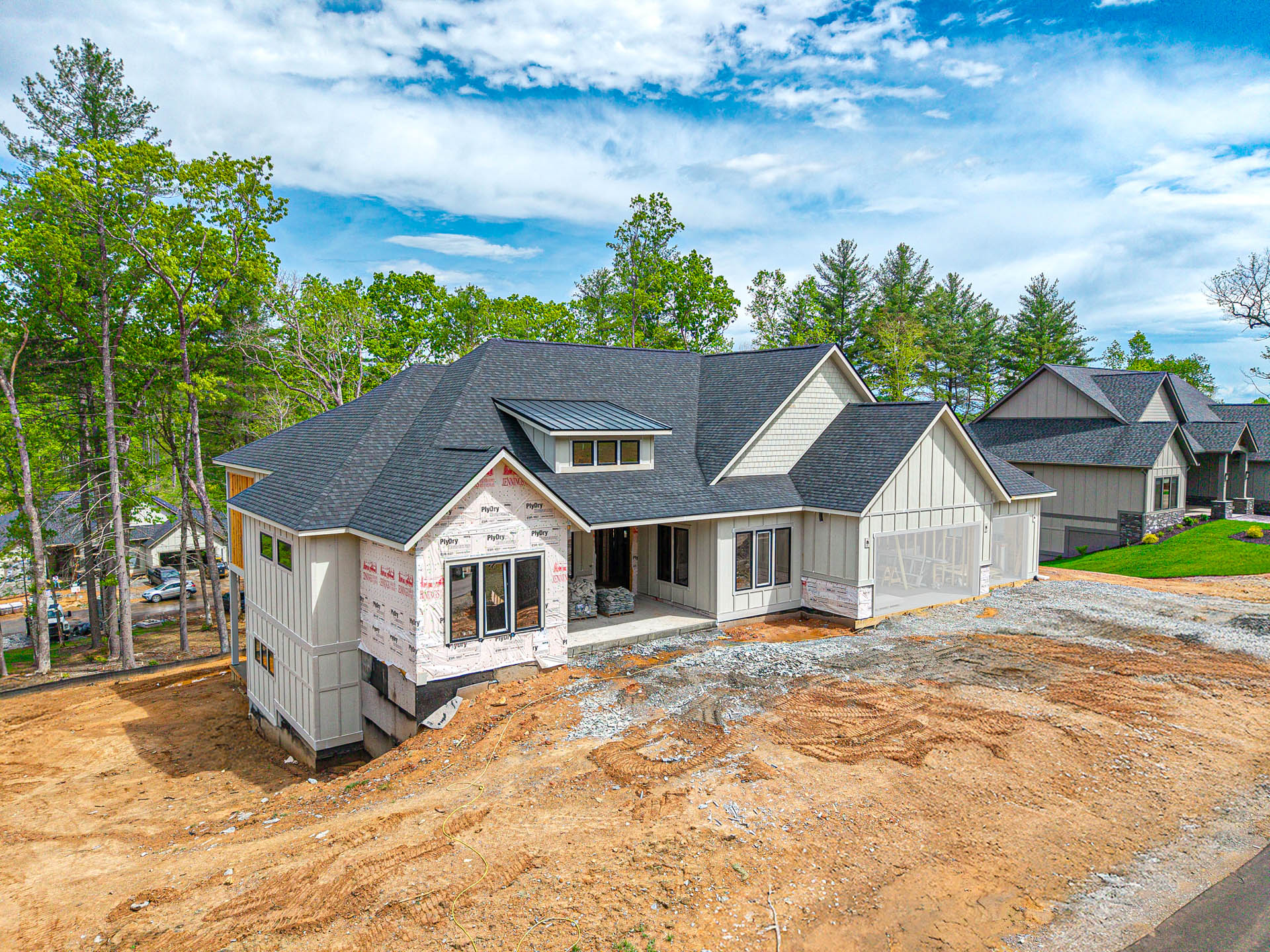 New House in Horse Shoe, NC. Lot #30, 2833 Brannon Rd 28742. Big Hills at Horse Shoe New Houses in Asheville, North Carolina